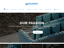 Tablet Screenshot of holdfast.com